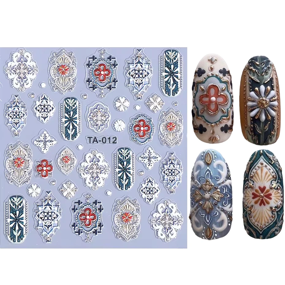 Böhmen Retro Nail art Aufklebe – Nail Art Zelda Bewertung und Preis