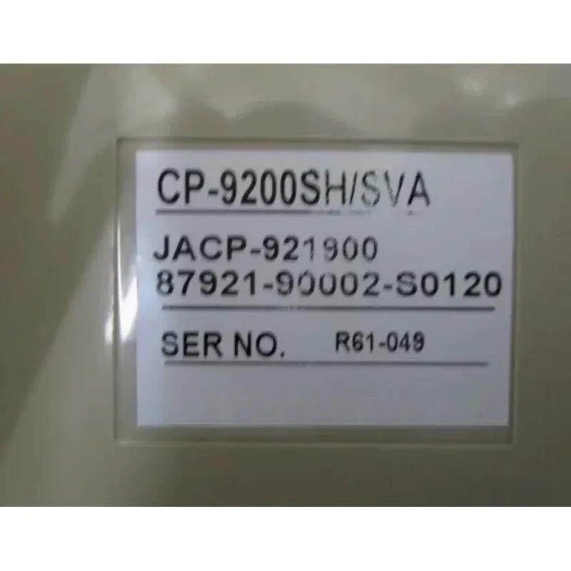 CP-9200SH/SVA Module (JACP-921900) – Inquiries Welcome