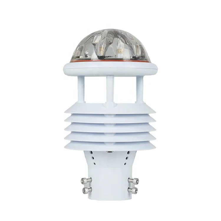 7-element All-in-one Compact Outdoor Weather Station Aqi Monitor Temperature Sensor