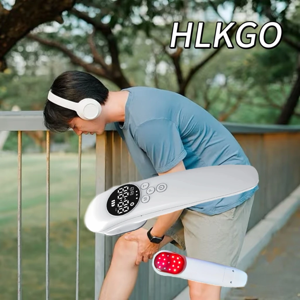 

HLKGO 808nm Лазерное устройство для акупунктуры глубокого проникновения Холодная лазерная терапия Отит Сустав Облегчение боли Хип Дисплазия Артрит