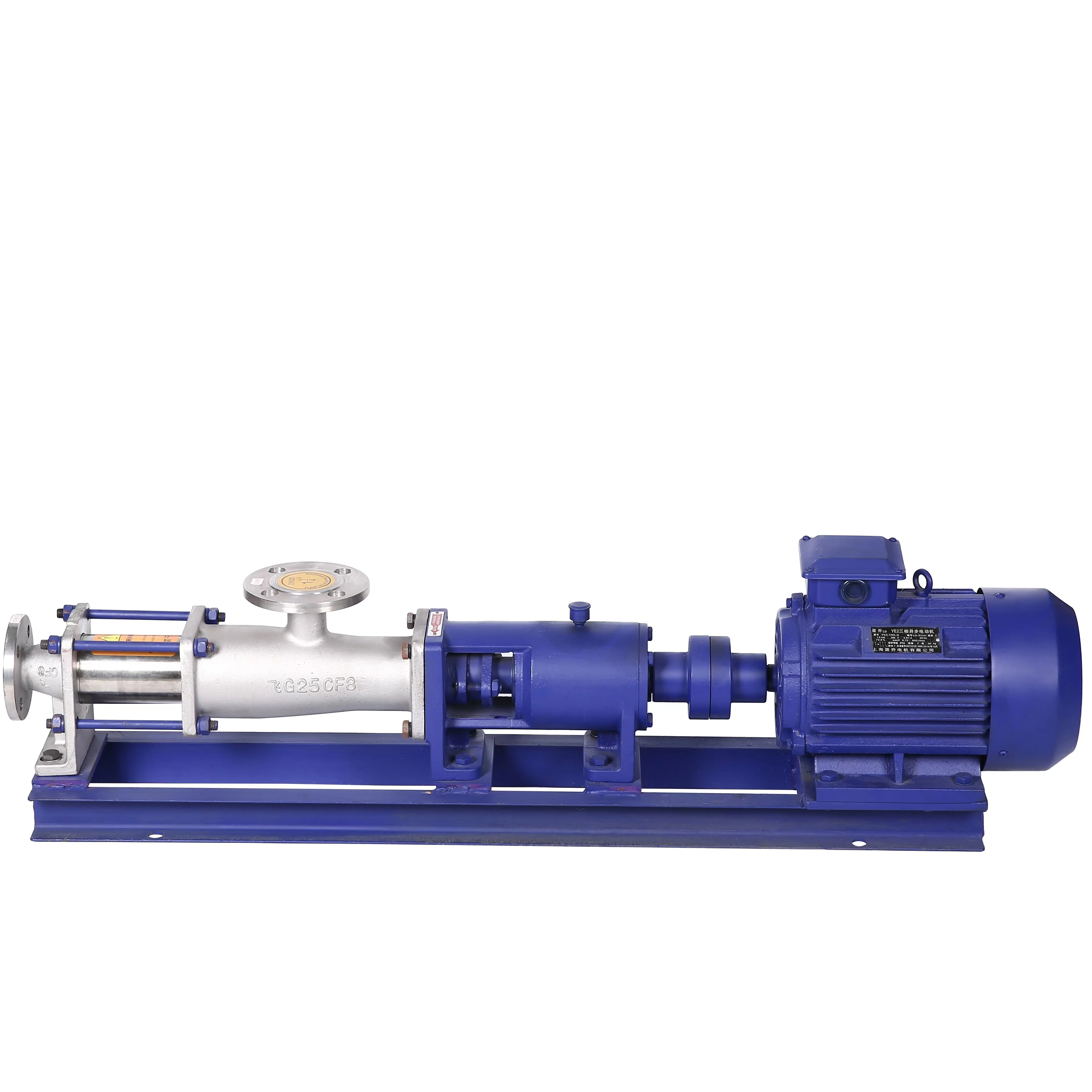 

Stainless steel screw pump corrosion resistant acid and alkali sludge pressure filter pump mud suction pump