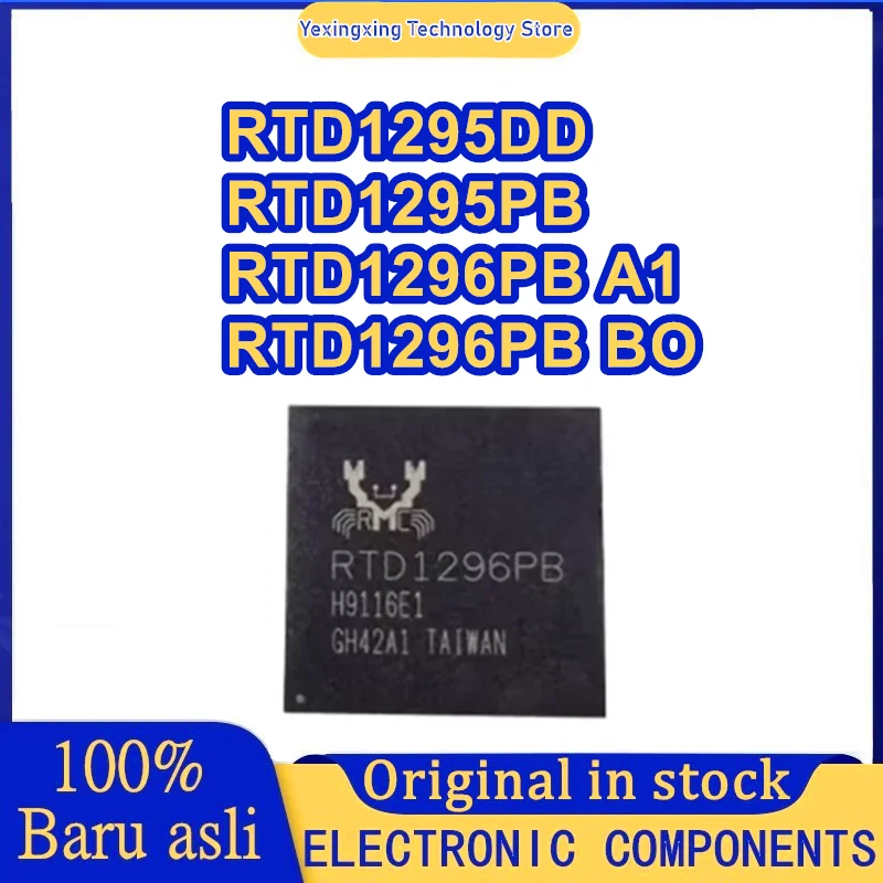 New original RTD1295 RTD1296 RTD1295DD RTD1295PB RTD1296PB A1 version BO version LCD/router chip in stock