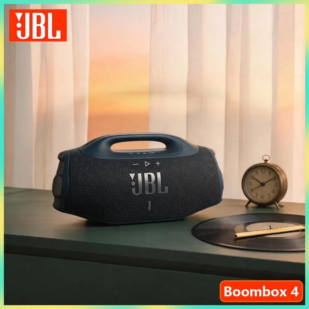 JBL Boombox 4 Portable Large Wireless Bluetooth Audio IP68 Dust And Water Proof Auracast For Camping Picnic Home Party