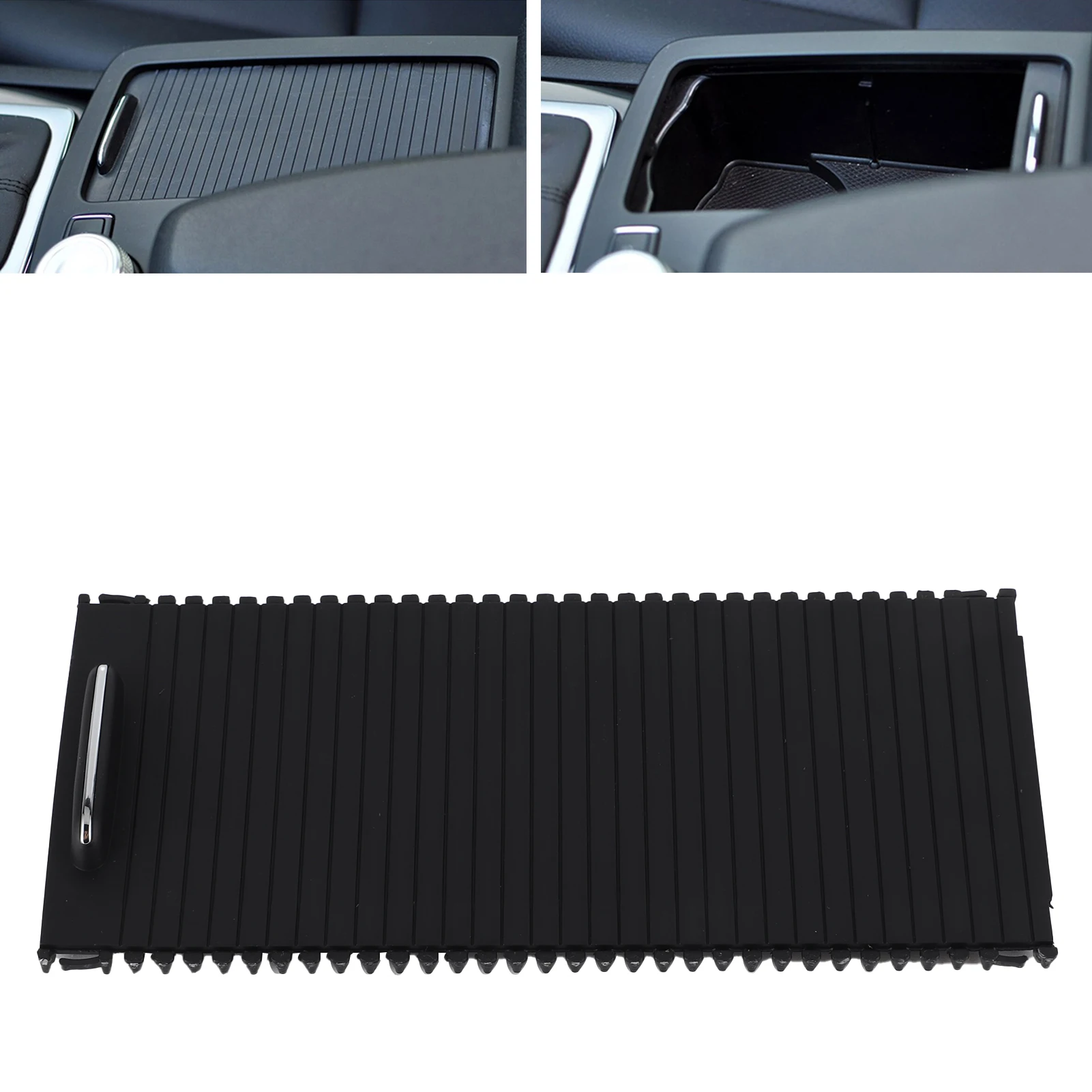 0468076079051 Car Inner Indoor Centre Console Roller Blind Cover For  C-Calss W204 04 E-Class W212 12  ﻿