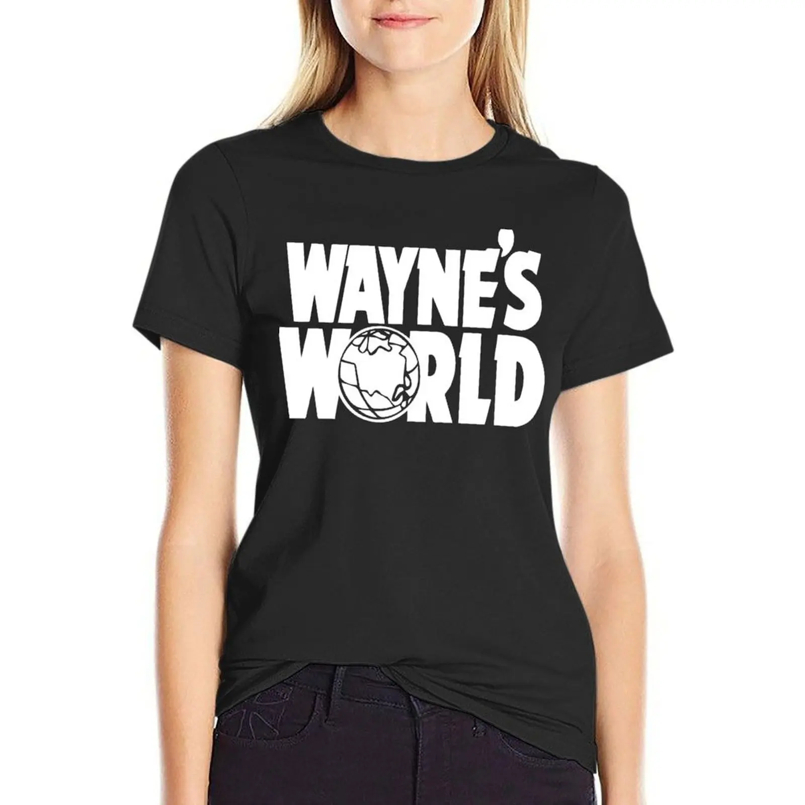 Wayne's World (HD vector graphic) T-Shirt cute clothes oversized t-shirt dress for Women sexy