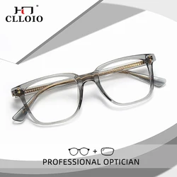 CLLOIO New Fashion Glasses Anti Blue Light Women Reading Glasses Men Myopia Prescription Hyperopia Optical Customized Eyeglasses