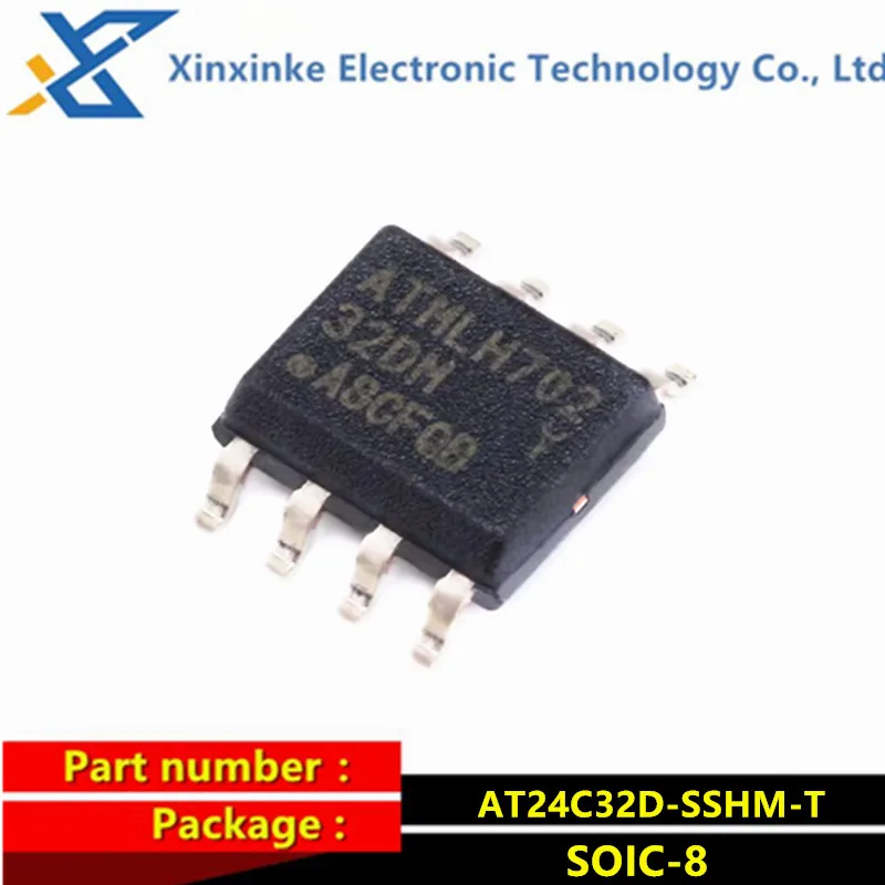 

10PCS AT24C32D-SSHM-T SOIC-8 Marking：32DH EEPROM IC