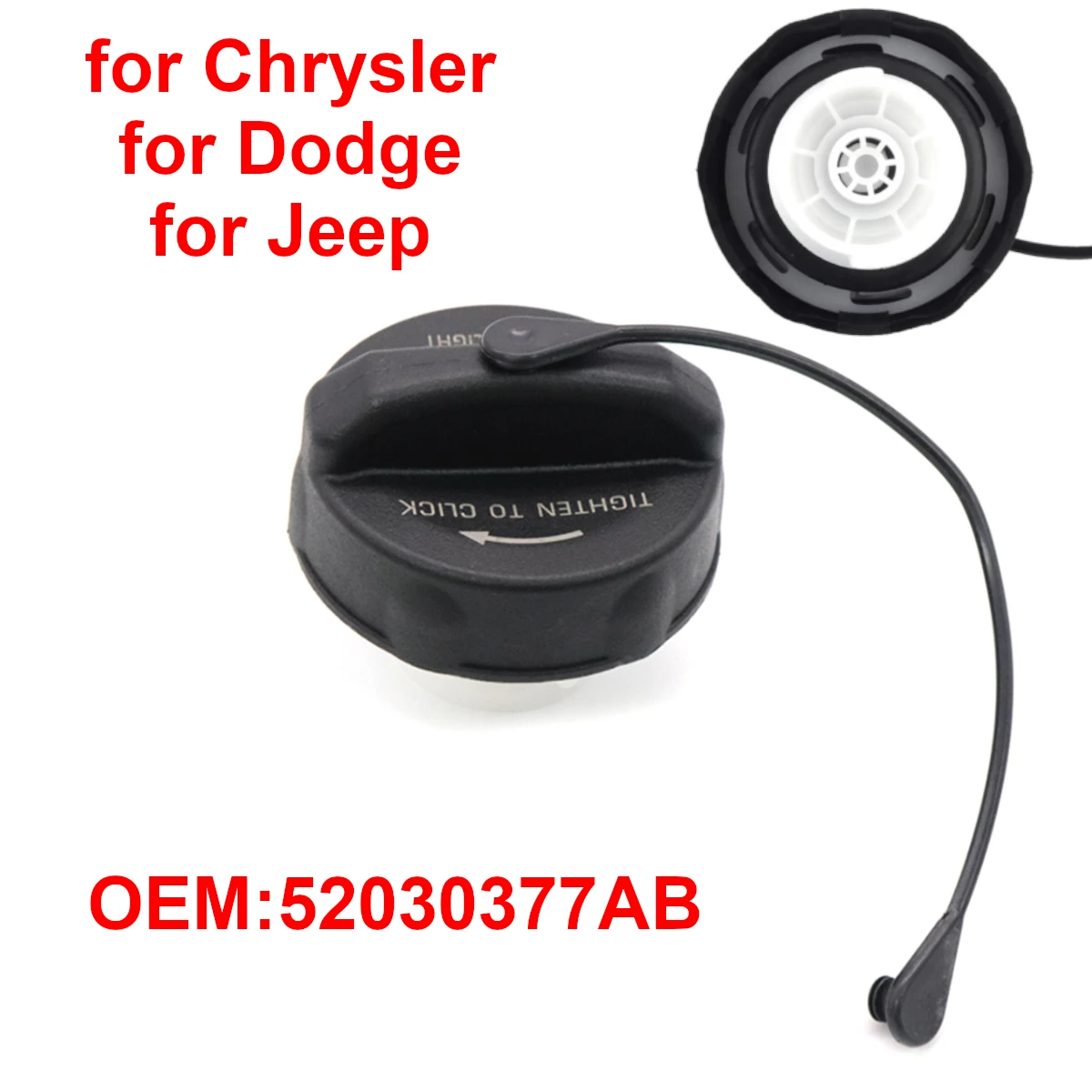 

52030377AB 5278632AG 52030377AA Fuel Tank Cap for Chrysler Dodge Ram-200 300 Calibre Challenger Charger Dakota Durango Ram 1500