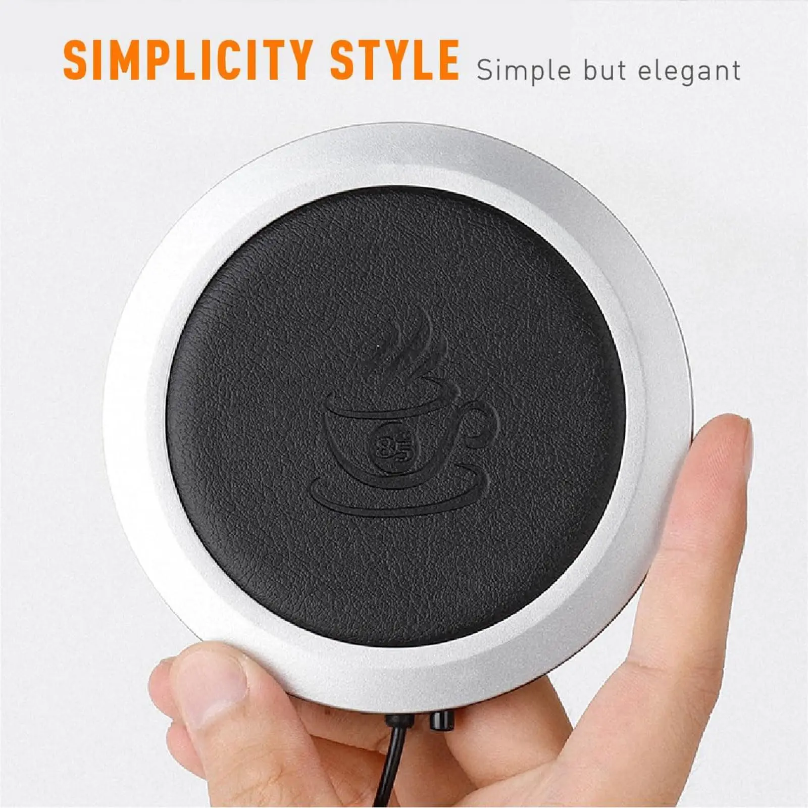 Coffee Mug Warmer Cup Heater USB Electic Milk Tea Heating Pad Thermostatic Coasters Cup Warmer for Home Office Desk