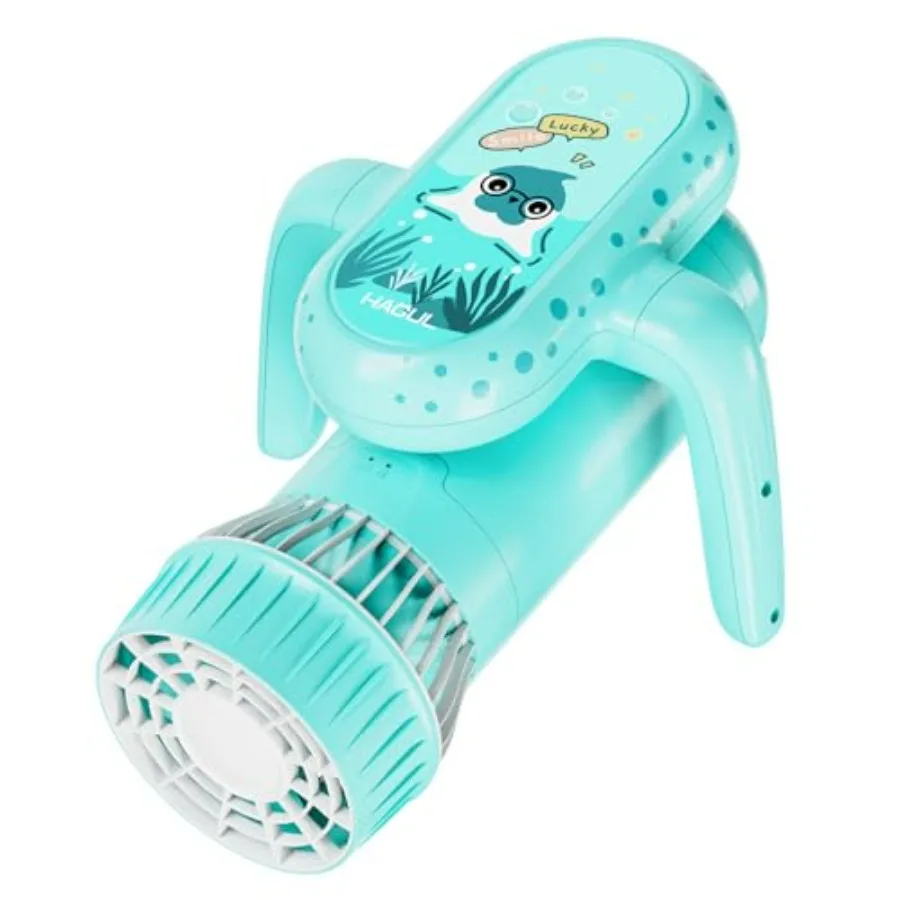 

Underwater Scooter for Family Fun Time, ABS Plastic Blue Sea Scooter with 2 Speed Modes, 90-Min Battery Life for Swimming, Snor