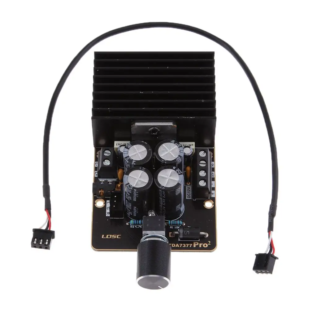 Class AB Car Audio Amplifier High Fidelity Stereo Power Amplifier Board for Car Speaker Subwoofer Setup