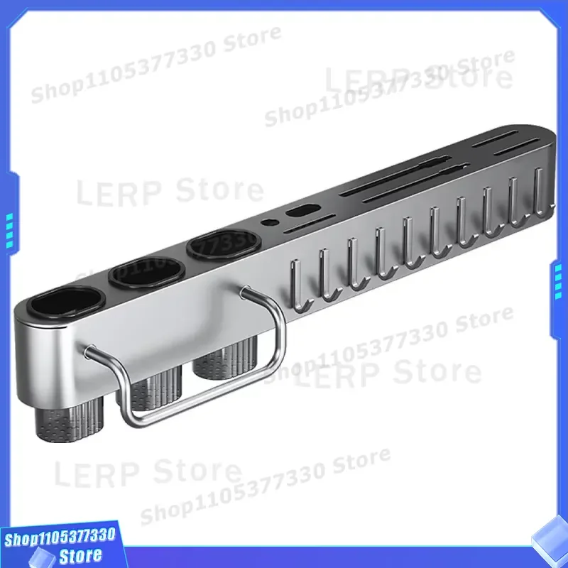 Wall Mounted Fish Shape Knife Holder No Drilling Kitchen Chopstick Storage Rack Multi Functional Utensil Organizer For Home