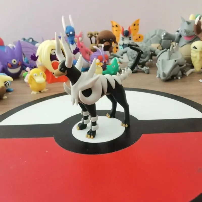 1:20 New 3d Printing Pokemon Houndoom Action Figure Houndour Proportion World Diy Kawaii Character Desktop Model Kid Toys Gifts