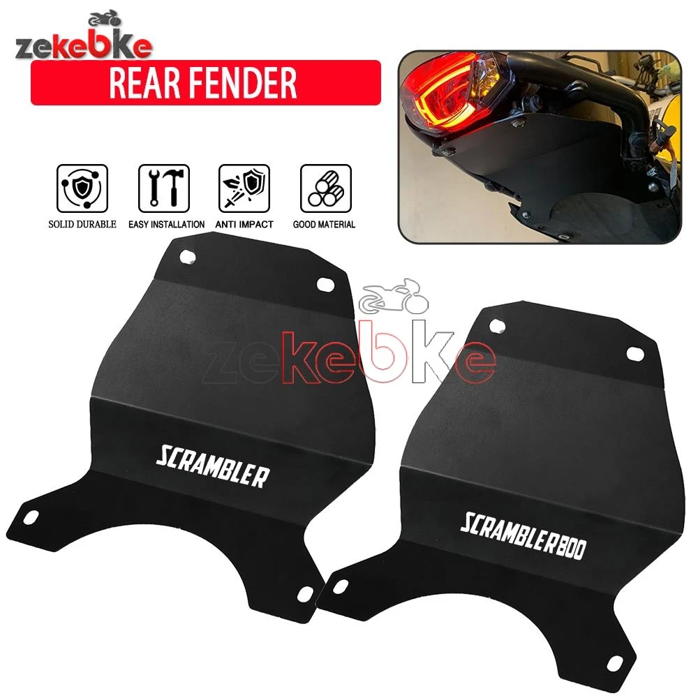 

FOR Ducati Scrambler 800 Icon Full Throttle Urban Enduro Scrambler 400 Models sixty 2 CNC Rear Fender guard Forward Splash Guard