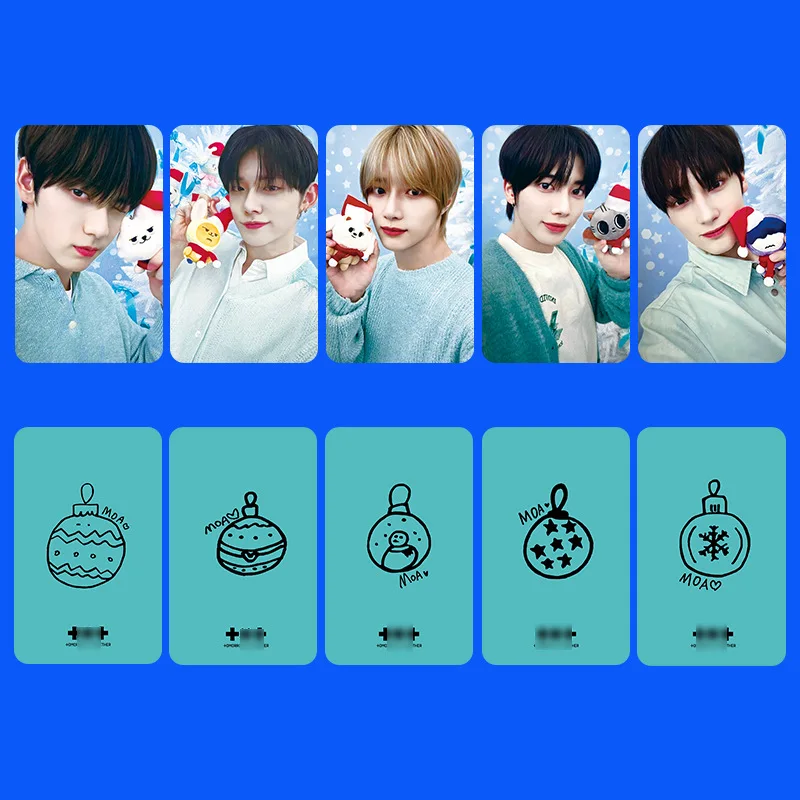 

5 шт./компл. SOOBIN YEONJUN Idol Boy, новая серия, высококачественные фотокарточки BEOMGYU TAEHYUN HUENINGKAI HD печать, ломо-карты, подарки для фанатов