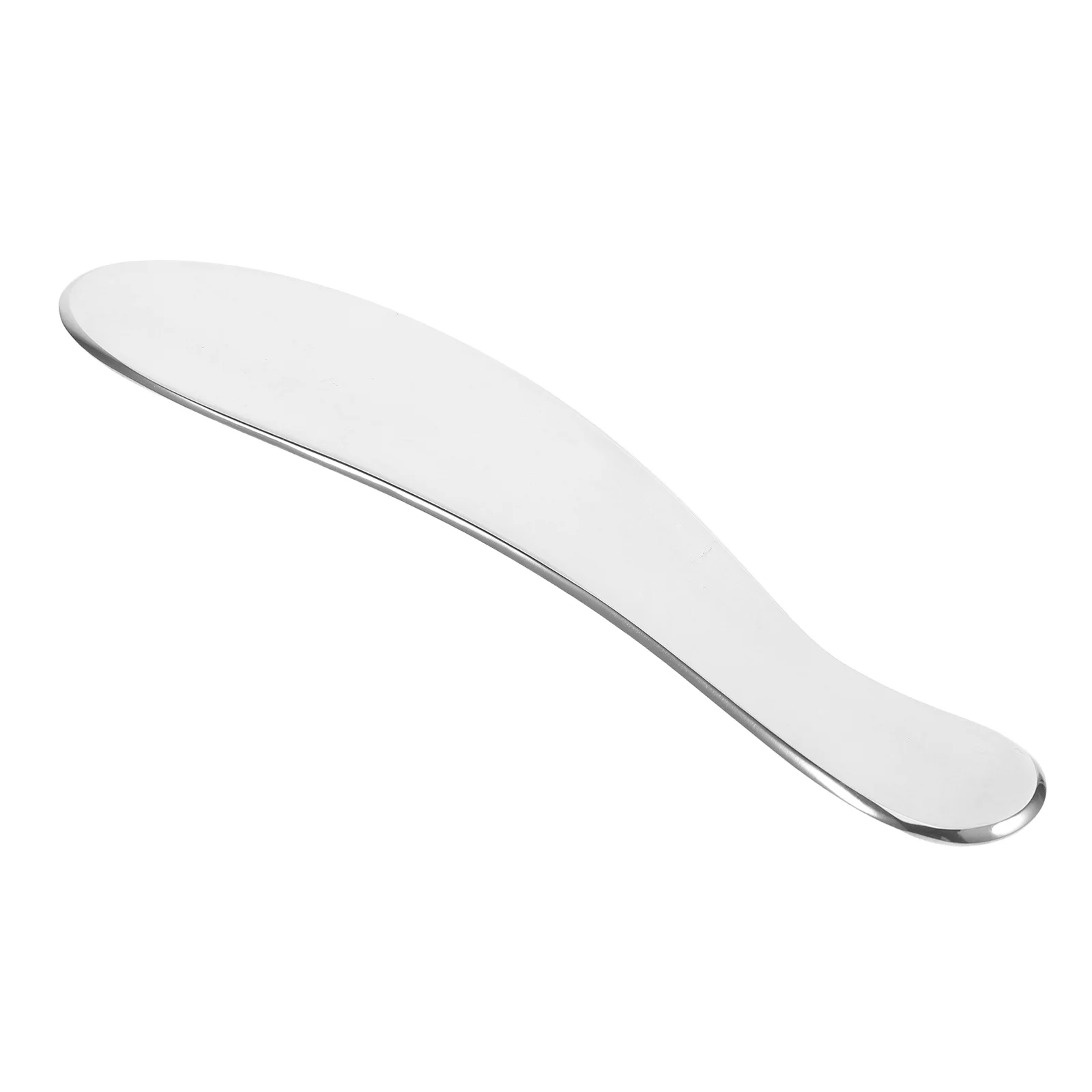 لوح غوا شا من الفولاذ المقاوم للصدأ لتدليك الأنسجة العميقة أداة كشط عضلات الوجه أداة كشط محمولة للعناية بالبشرة #5