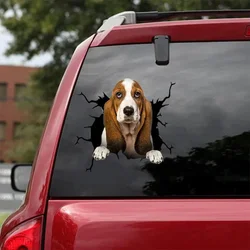 Basset Hound Aufkleber-passt autos, Windows, Laptops und jeder glatten oberfläche, Basset Hound Aufkleber, nach Basset Hound Aufkleber, Ani