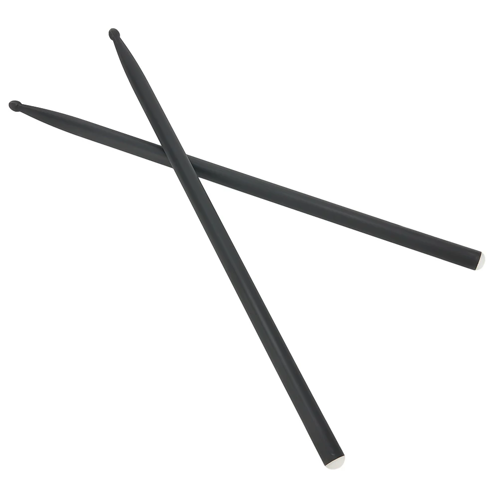 Mallets Drumsticks For Drum Kit For Drummer Band Beat The Drums Flexible Length 16 One Pair 120g 5A Black Carbon