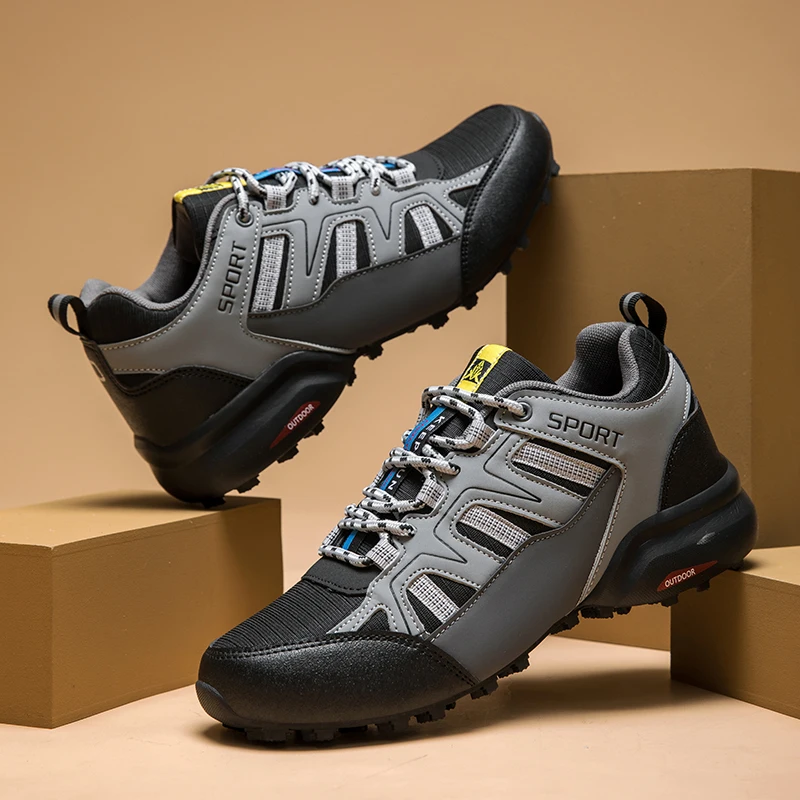 

2025 Men's Waterproof Hiking Shoes Outdoor Hiking Shoes Hiking Shoes Non-Slip Hunting Tactical Boots Women's Cycling Shoes