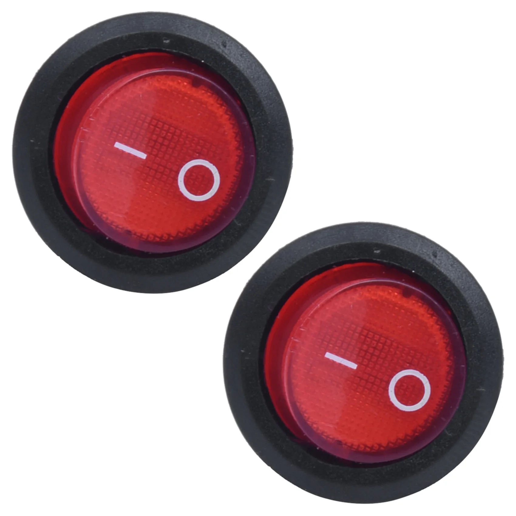 

N84R 2X кулисный переключатель, биполярный, ВКЛ, ВЫКЛ, красный, 3 контакта, 220 В