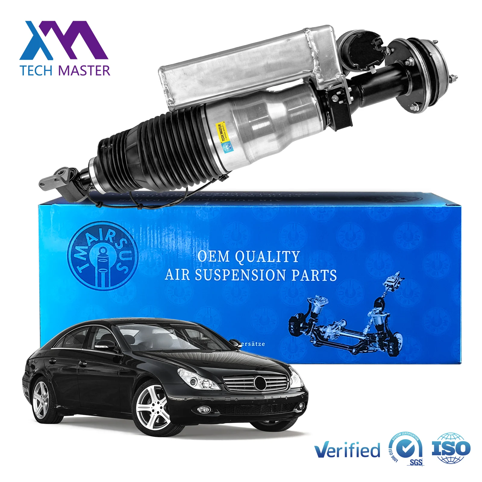 New Front LR Air Shock Strut OE 2403201913 For Mercedes W240 Maybach 57 62 Air Suspension OEM Replacement TECH MASTER