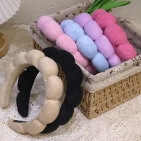 Fashion Sponge Headband For Women Hair Accessories Multifunction Head Band For Face Washing Makeup Removal Shower Hair Band - Image 4