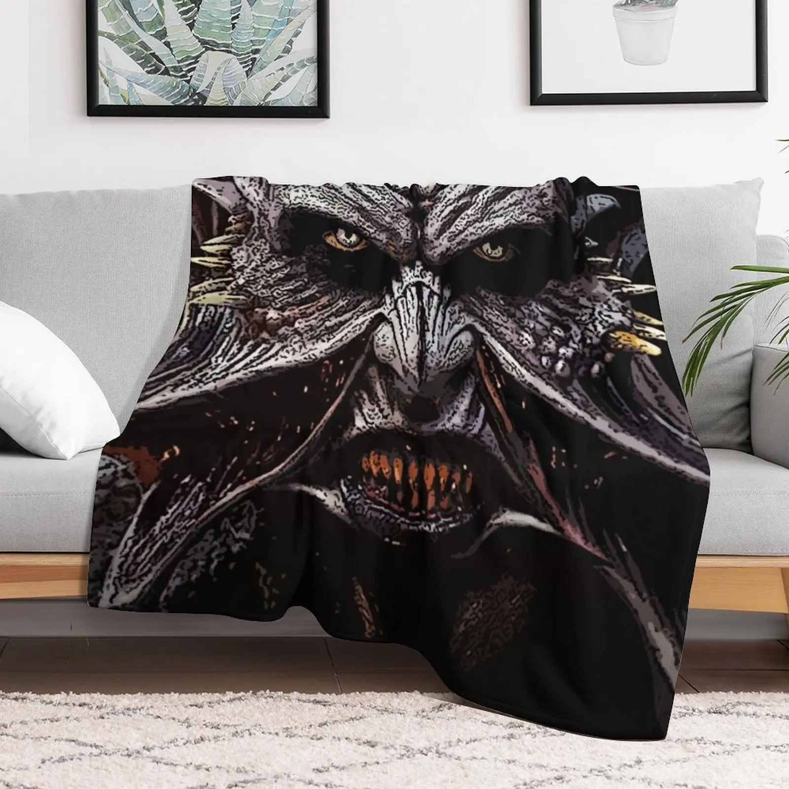 Jeepers Creepers Throw Blanket For Baby blankets and throws anime Beach Blankets