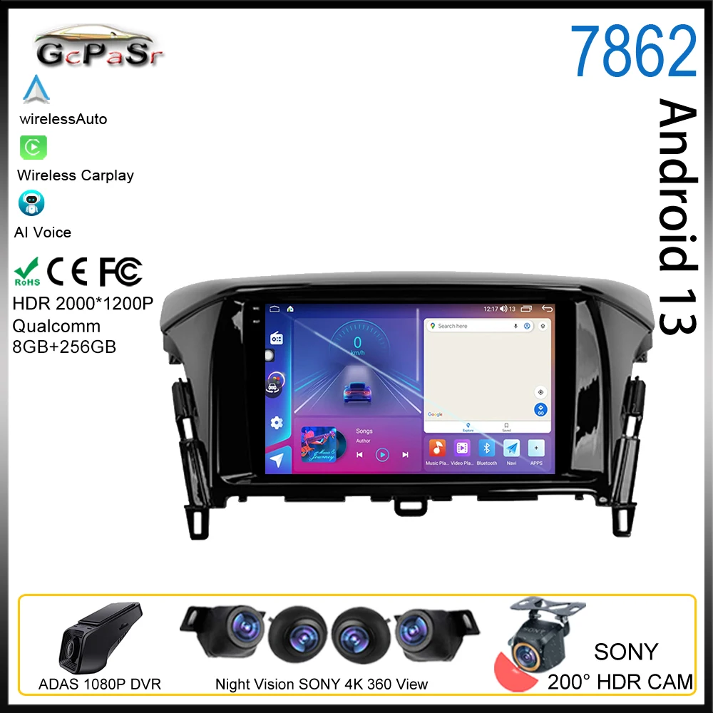 

Android Auto For Mitsubishi Eclipse Cross 1 2017 - 2021 Car Multimedia Radio Carplay Player Navigation Camera Dash HDR WIFI