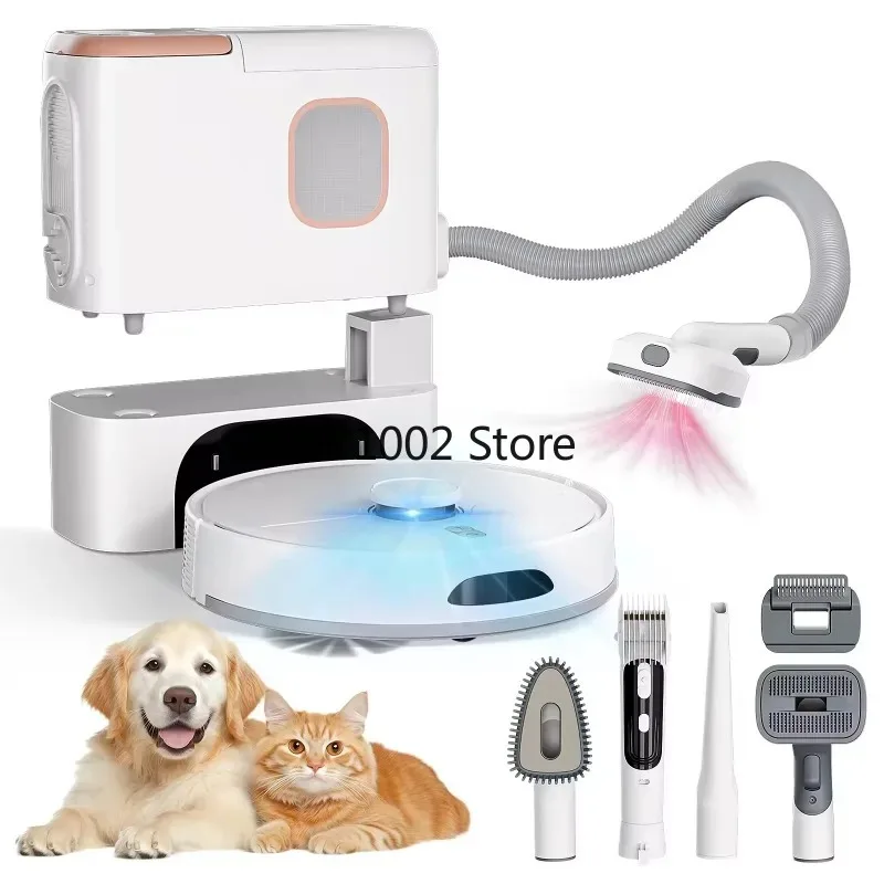 Intelligent 3-in-1 Home Vacuum Cleaner Electric Robotic Mop for Car And Pet Grooming Multifunctional Sweeping Mopping Robot