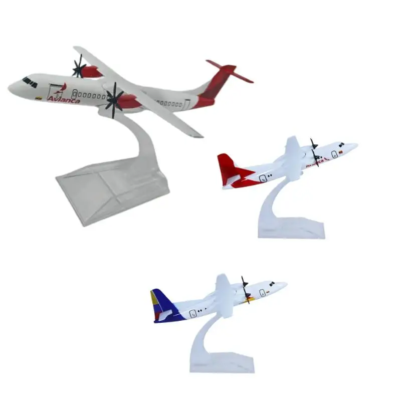 

Коллекционный набор моделей президентских самолетов ATR FK50 из сплава - литые под давлением, размер 160/134 мм, с пропеллерами, отличный подарок для детей