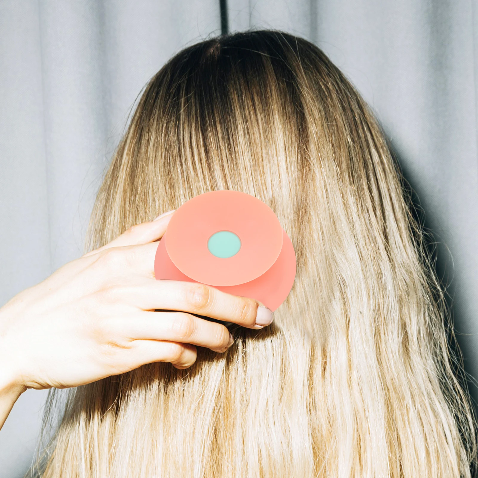 

Hair Scalp Scrubber Shampoo Brush Effective Dandruff Exfoliate Scalp Massager Small Shower Brush Deep Clean Hair Roots Relax