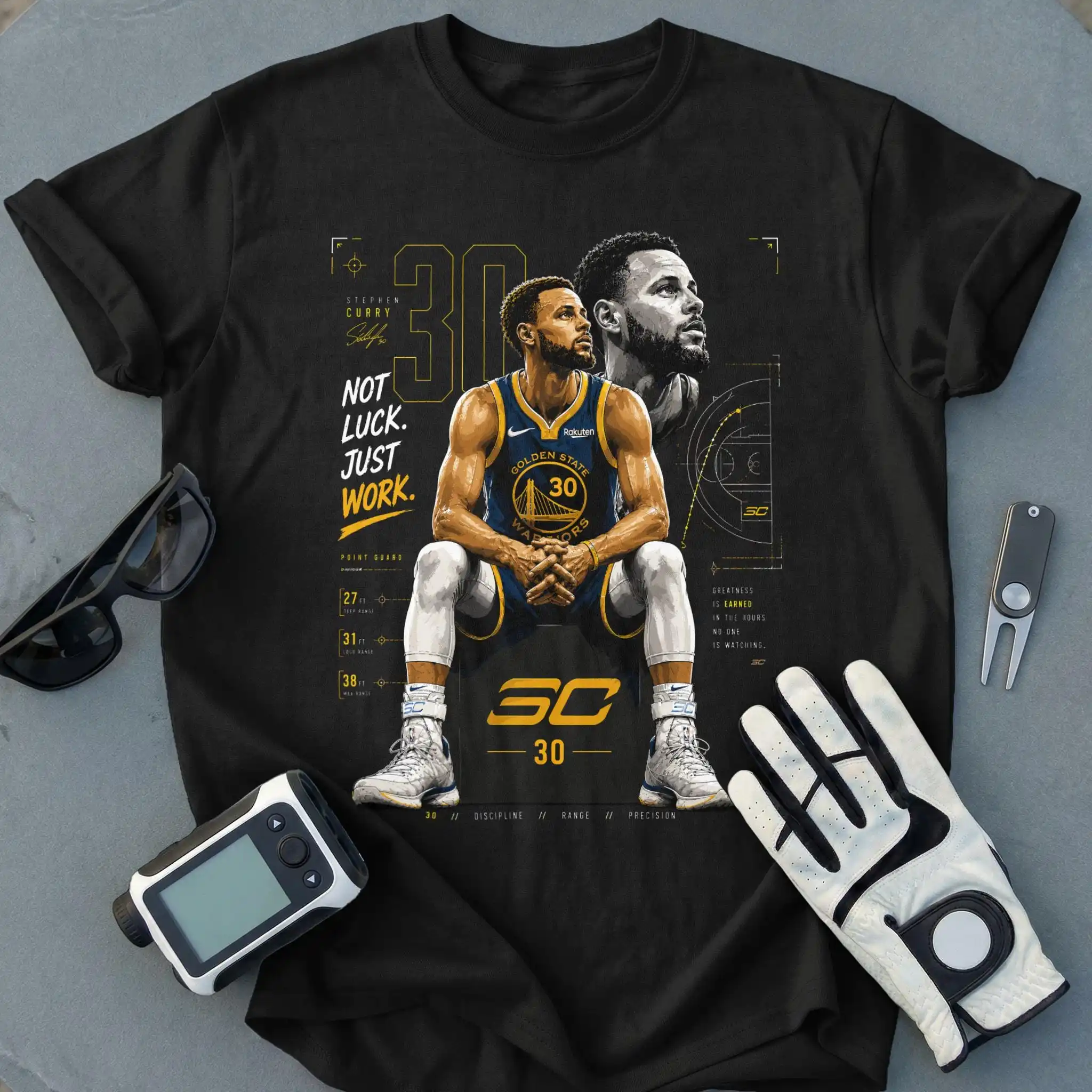 Stephen Curry Legend Graphic Tee, Steph Funny Art Retro Style Basketball Icon Tribute T-Shirt Gift