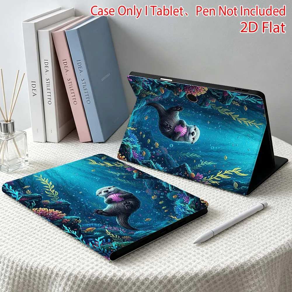 Otter Holding Seashell For OPPO VIVO IQOO OnePlus Realme Pad 3 Pro 13 12.1 11.4 11 inch Pen Tray Tablet Case Soft