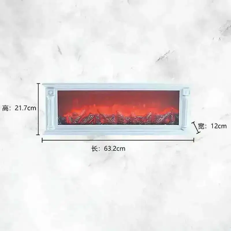 Tv Lamp Desktop Fireplaces Cabinet Fireplace Flame Home Fake Firewood Flame Living Decoration Ambient Room Light Simulated Hot