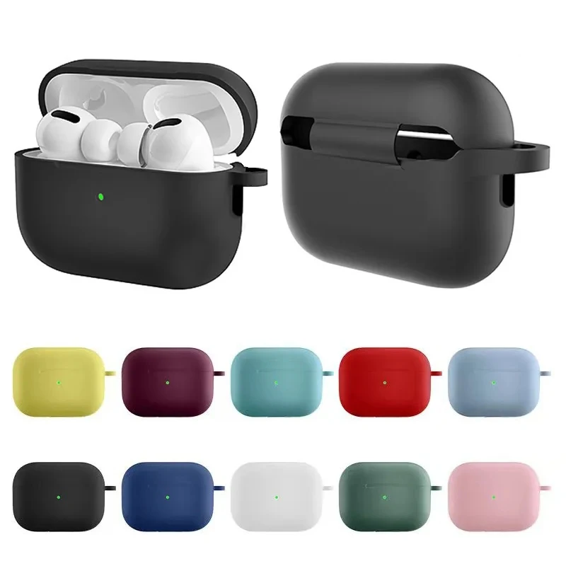 Silicone Earphone Cases For Apple Airpods Pro 2nd gen Case Cover Headphone Accessories Protective Box For Airpods Pro 2 Case Bag