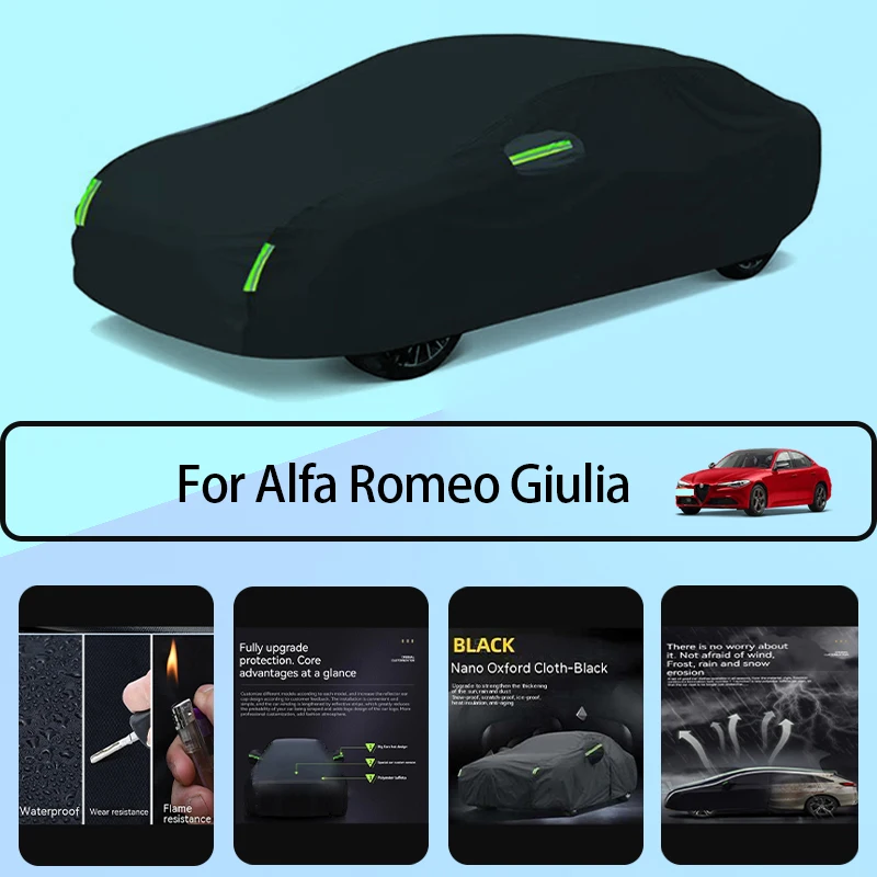 

For Alfa Rome Giulia auto clothing sun protection, snow protection and frost protection Auto shield Auto shield four seasons