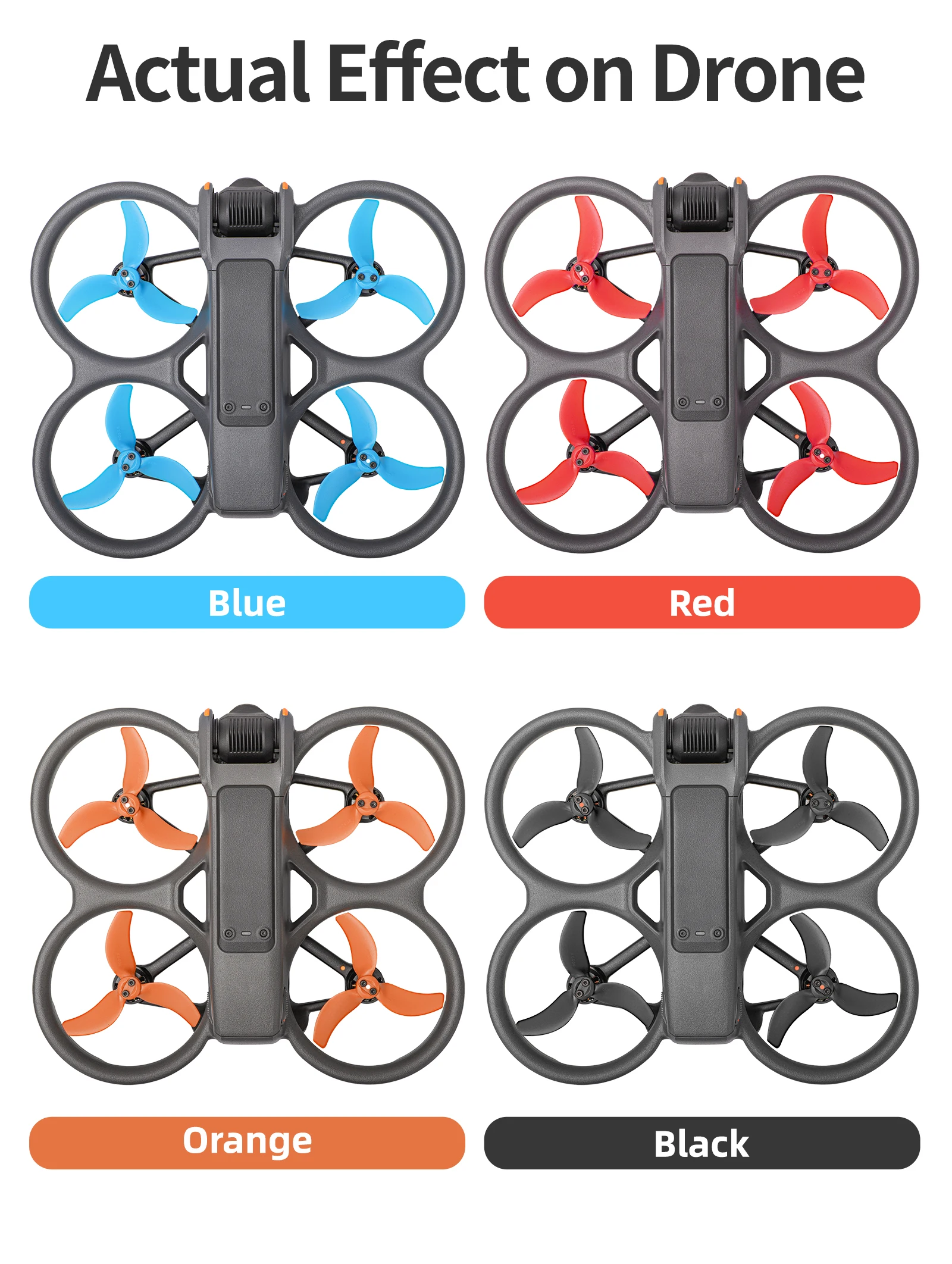 4pcs Avata 2 Propellers 3032S Blade Propeller Replacement Spare Parts For DJI Avata 2 Drone Accessories - Image 4