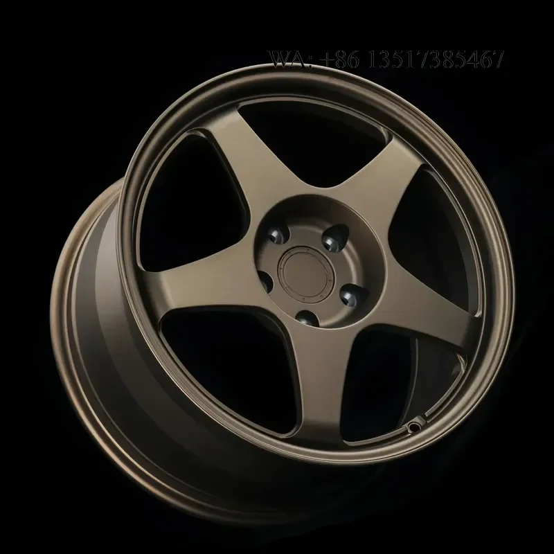 New 18-19 Inch Work Style Wheels for Honda BMW Toyota Machined Lip Rims 5X115 PCD Spoke Design Meets Passenger Car Standards