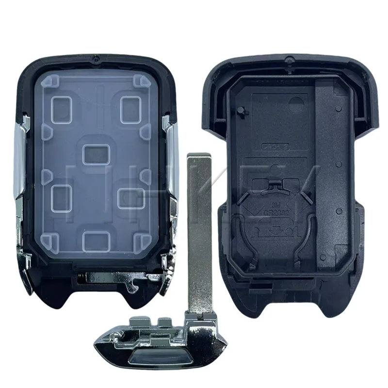 NHKEY Smart Keyless Fob Shell para Chevrolet Tahoe Silverado Suburban Tahoe GMC Sierra Acadia Terrain YUKON Capa para chave remota