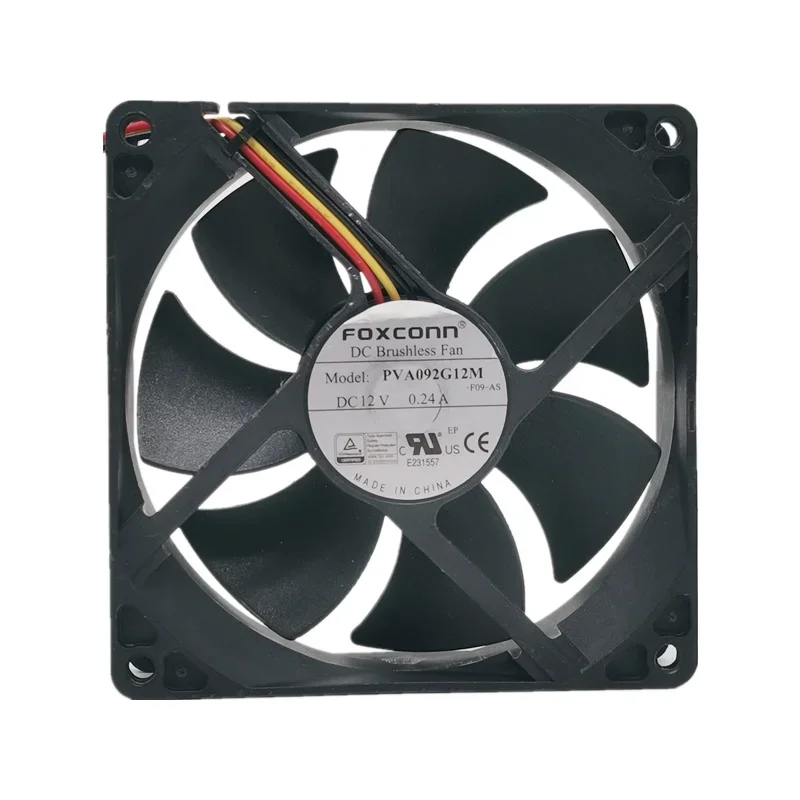 +New 9cm  for  Foxconn PVA092G12M 12V 0.24a 9025  CPU power supply chassis cooling fan 