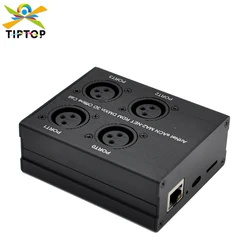 China DMX512 Stage Light Controller Box HD512 Universal USB DMX Dongle 512 Channels PC / SD Offline Mode Martin Lightjockey