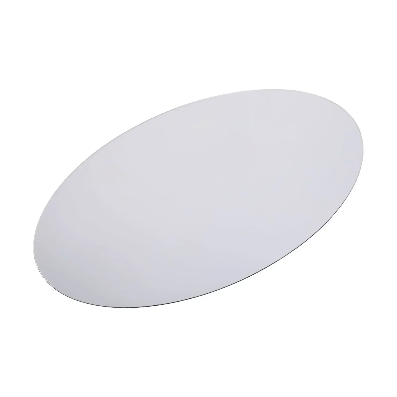 1pc Oval Square 3D Acrylic Mirror Wall Sticker Self Adhesive Flexible DIY Wall Decal For Bathroom/Living Room Home Decoration