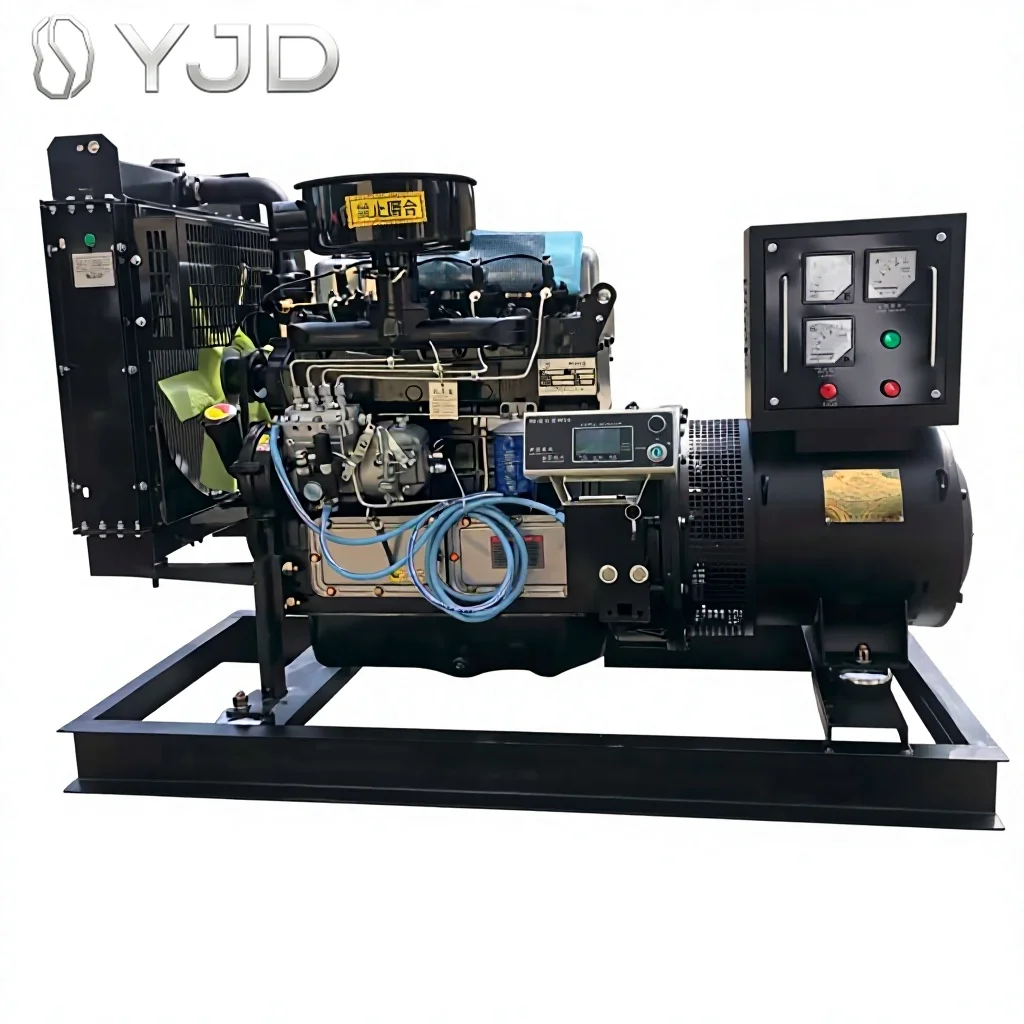 Weif-ang Engine ZH4100D 36KW 43KVA Three Phase 12V DC Electric Start Open Frame Generator Set with Auto Start ATS