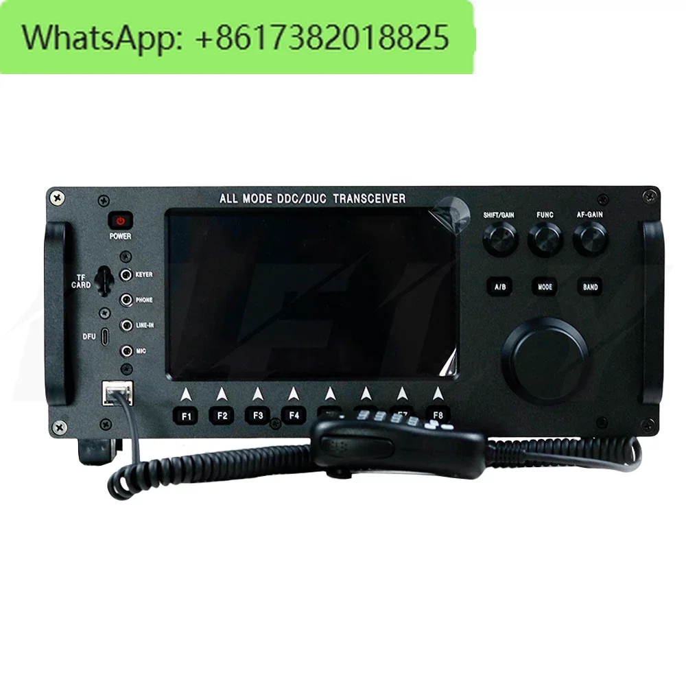 ZT7500 SDR Коротковолновый приемопередатчик HF LF 6M VHF UHF DDC DUC Всережимное мобильное радио 100 Вт 0-750 МГц Прием сенсорного экрана