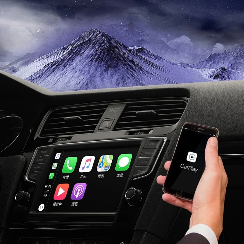 Linux Allwinner T113  9/10.1inch Car DVD Player Navigation Wireless Carplay Wireless Android Auto Wireless HiCar