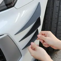 6 Stück Autos poiler Splitter dekorativ schützen Fahrzeug kante Auto Tuning Canard Universal Front stoßstange Lippe Autozubehör