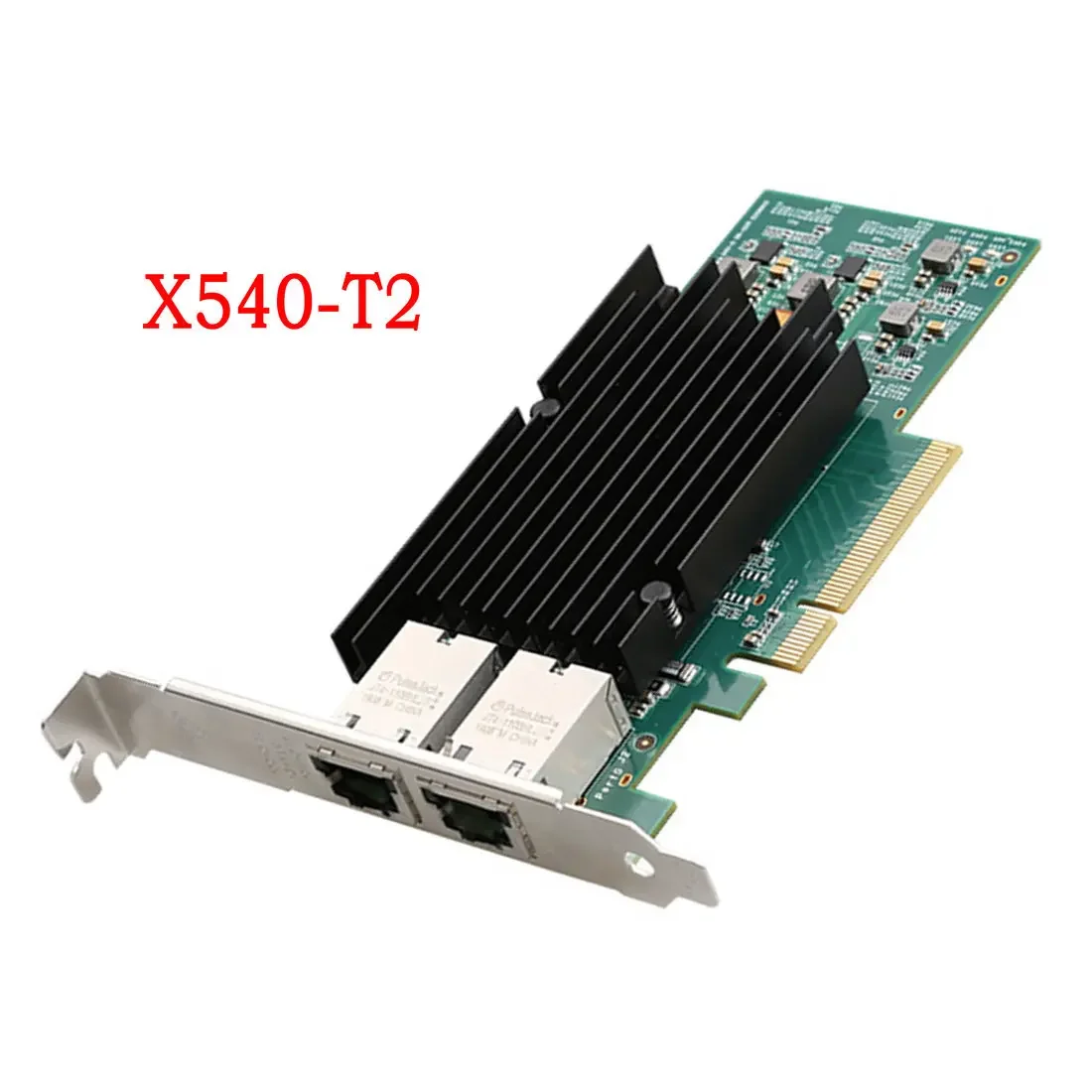 

PCIe X8 to Dual port 10GbE RJ45 Server NIC Network Card PCIE 10 Gigabit Ethernet server card X540 10000M PCI Express 8X LAN 10G