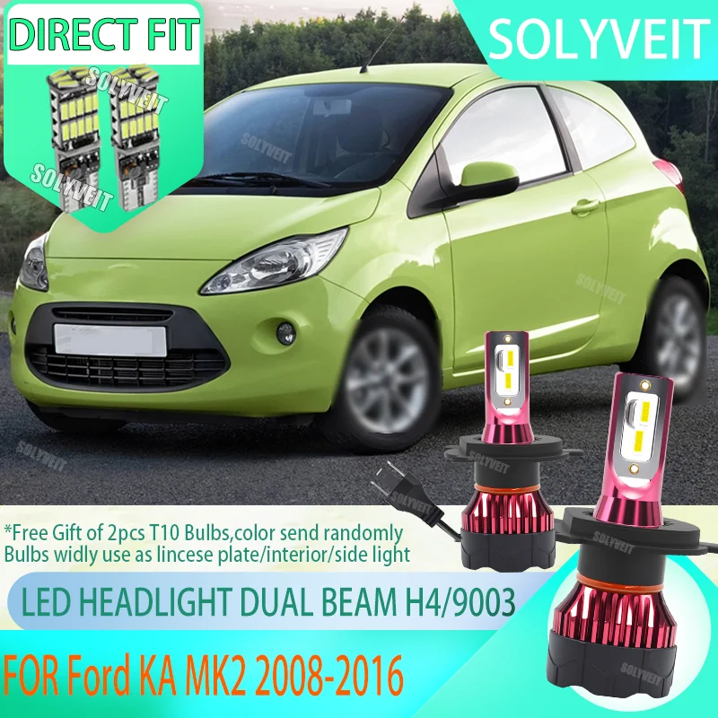 

A Guardian for Your Midnight Commute: Dependable 150W H4 Headlights For Ford KA MK2 2008 2009 2010 2010 2012 2013 2014 2015 2016