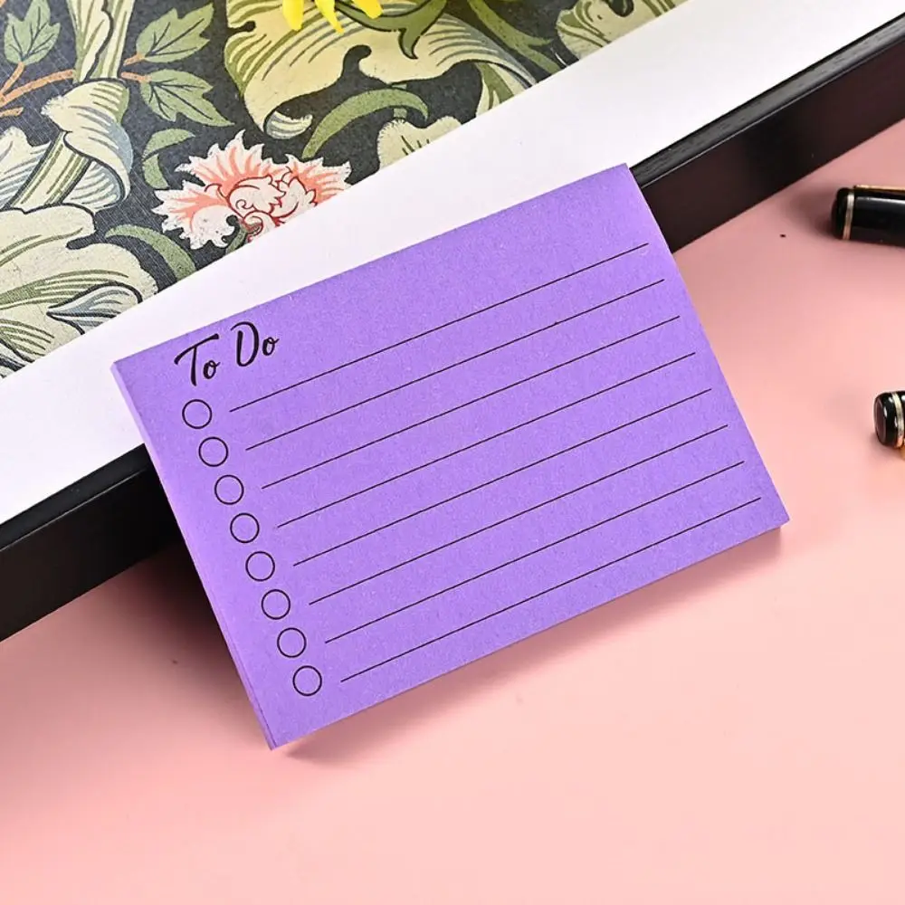 Scrapbooking Sticky Notes Studying Planning Self Discipline Checklist Notepad Creative 8 Colors Timetable Notepad