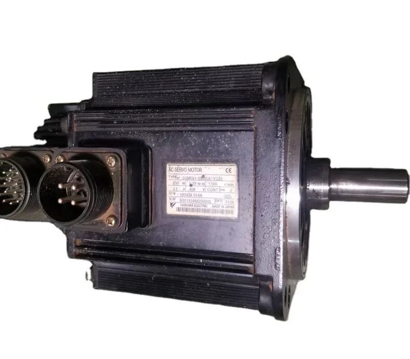 

Used Tested Working AC SERVO MOTOR SGMGH-09DCA-YG25